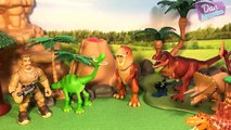 12 AMAZING DINOSAURS TOYS for kids TAKARA TOMY AND PLAYMOBIL - T-Rex Velociraptor The Good Dinosaur