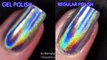 100% PURE HOLO (holographic) NAILS! GEL and NO-GEL POLISH!!