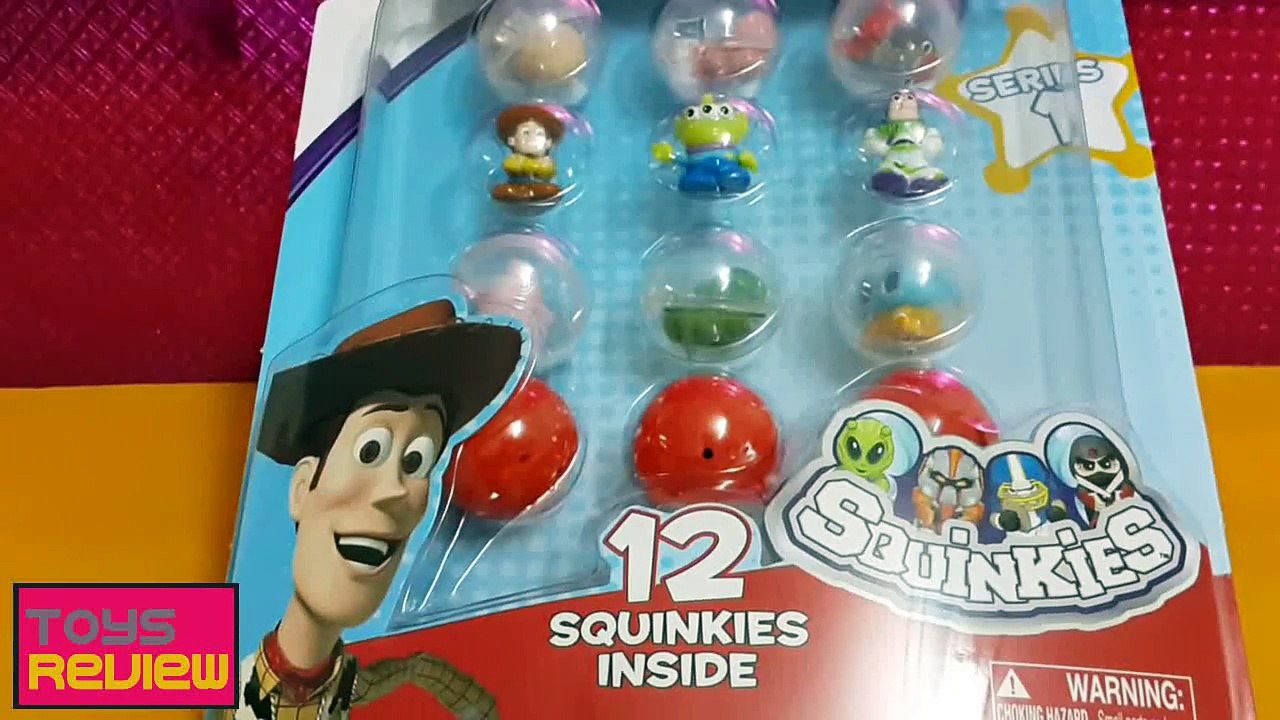 Toy Story Surprise Eggs Ball Cartoon squinkies Figure Toys Unboxing