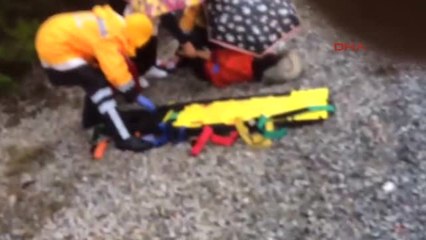 Antalya Akseki'de Tur Midibüsü Devrildi, Yaralılar Var