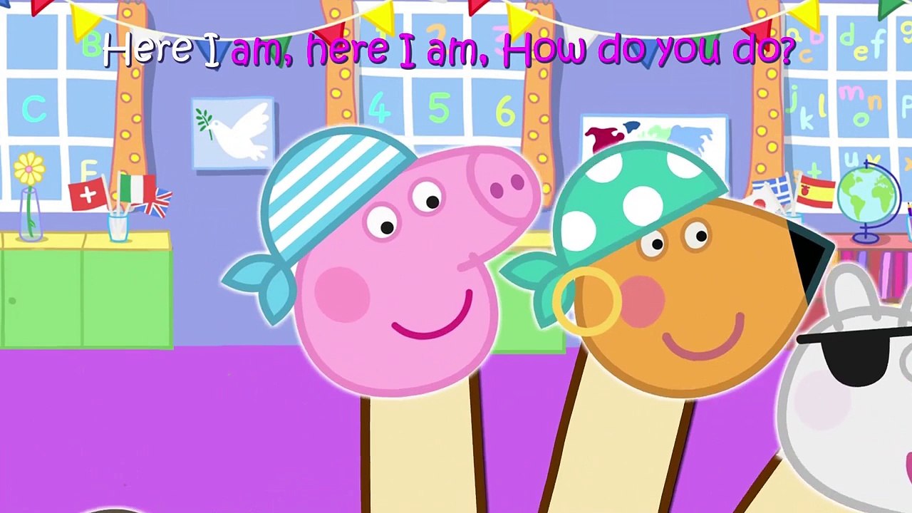 Peppa Pig Pirates Finger Family / Nursery Rhymes and More Lyrics