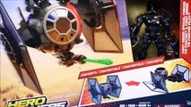 Star Wars Hero Mashers Tie Fighter Force Awakens Episode VII Unboxing, Review By WD Toys