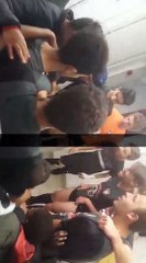 Cri de victoire des U19 contre Sallanches