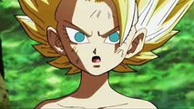 Goku turns SSJ3 vs Caulifla - Dragon Ball Super Episode 113 HD