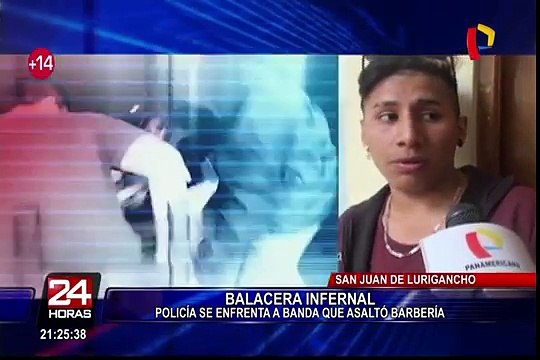 SJL: policía vestido de civil se enfrenta a delincuentes que intentaban asaltarlo