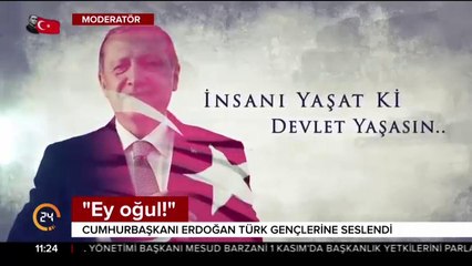 Erdoğan Türk gençlerine seslendi