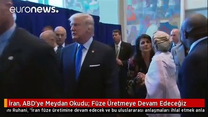 İran, ABD'ye Meydan Okudu: Füze Üretmeye Devam Edeceğiz