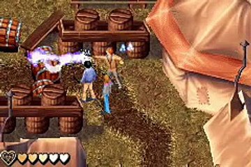 (GBA) Harry Potter and The Goblet of Fire gameplay - part 1