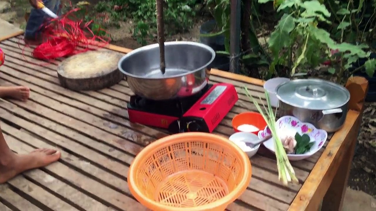 Unbelievable Cooking! Amazing Boy Cooking Snake For Dinner-Three Boys Cook Snake With Delicious Task