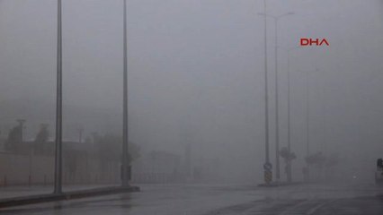 Gaziantep'te Yoğun Sis Etkili Oldu
