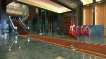 Cumhurbaşkanı Erdoğan, Cumhuriyet Bayramı Tebriklerini Kabul Ediyor