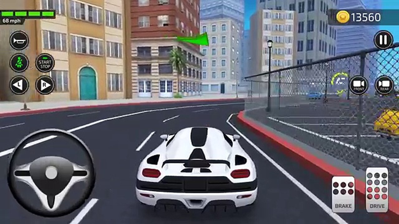 Driving Academy Simulator 3D #3 Android IOS gameplay
