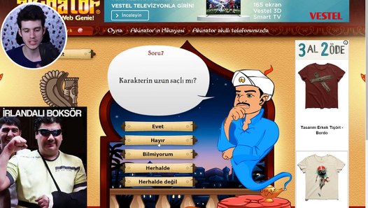 Akinator Oyna Akinator Oyna Oyunu Online Oyunlar Oyun