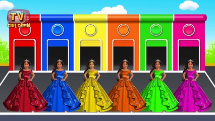 Learning Colors with Disney Princess Elena of Avalor, Humpty Dumpty, Sheep | Kids Learning Videos