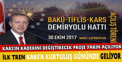 Kars'ın Kaderini Değiştirecek Proje Yarın Açılıyor
