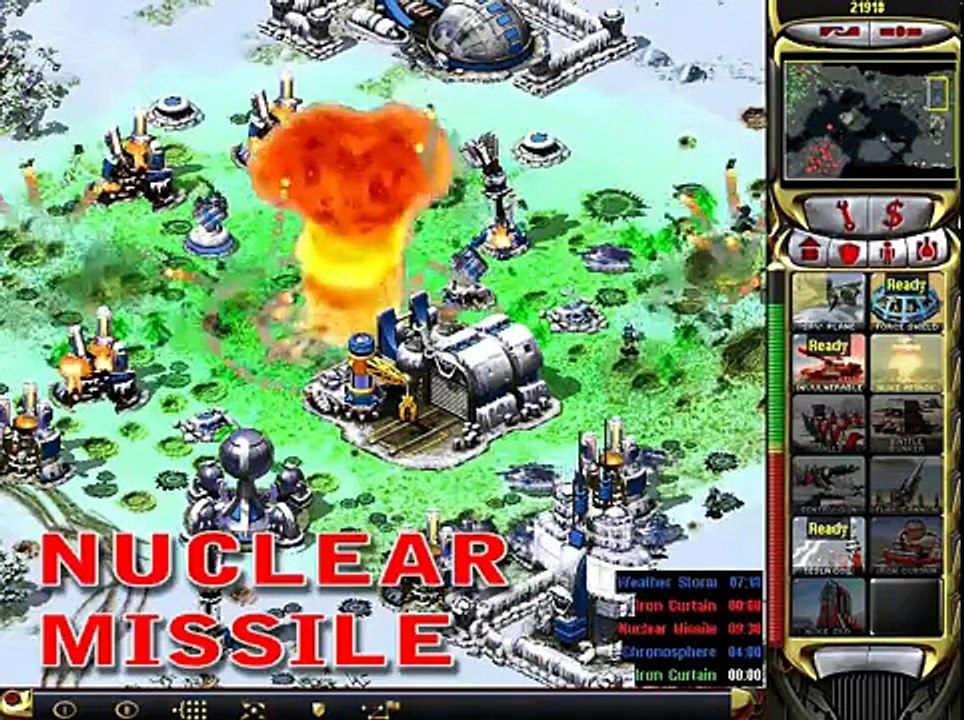 C&C Superweapons - Red Alert 2 & Yuris Revenge