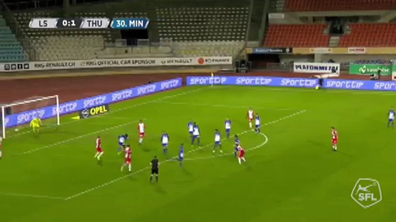 Lausanne 0:2 Thun (Swiss Super League 28 October 2017)