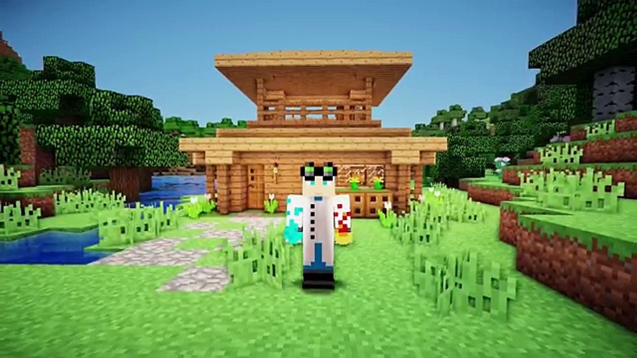 Minecraft: Easy Starter House Tutorial - How to Build a House in Minecraft