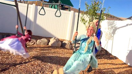 FROZEN ELSA VS EVIL ELSA!! Maleficent vs spiderman and Ariel the little mermaid epic battle!!