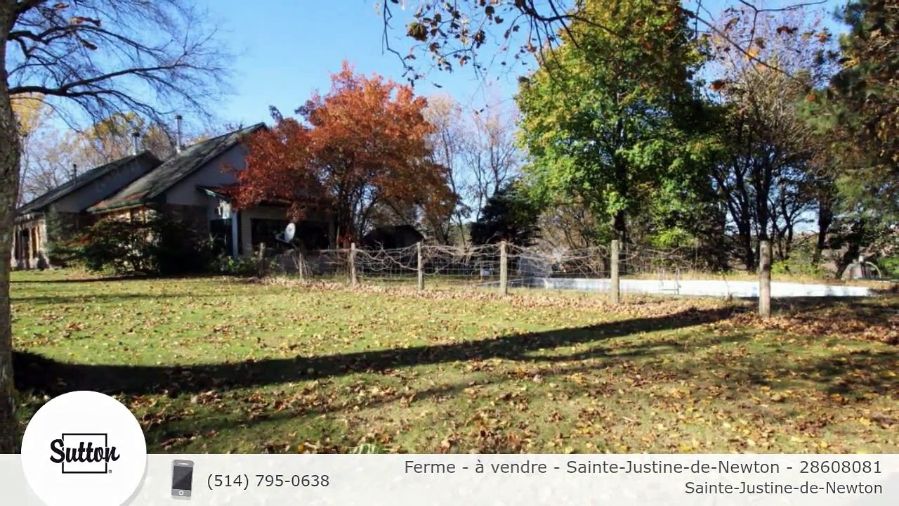 Maison A Vendre St Justine De Newton