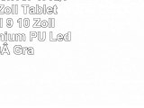 Emartbuy Denver TAQ10142 101 Zoll Tablet Universal  9  10 Zoll  Weiß Premium PU