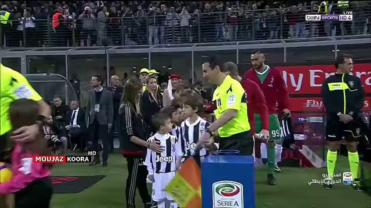 ملخص مباراة القمة بين ميلان ويوفنتوس 0 -2 [شااشة كااملة] حفيظ الدراجي