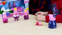 LA CARROZZA REALE DI PEPPA PIG E LA SUA FAMIGLIA - giochi per bambini - gita in carrozza con George