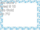Emartbuy 3q MT1022G 101 Zoll Quad Core Tablet Universal  9  10 Zoll  Metallic Gold