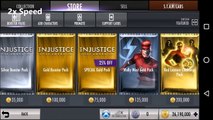Injustice Mobile: Wally West Gold Pack, opening 200 packs