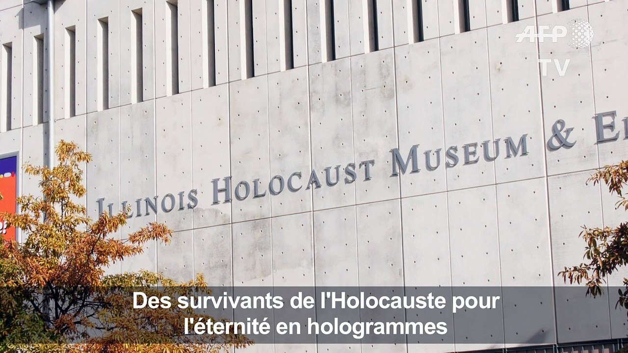 Des survivants de l'Holocauste pour l'éternité en hologrammes