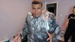 100 ROLLS OF DUCT TAPE SUIT (ULTIMATE 100 LAYER CHALLENGE)