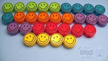 The Baby Big Mouth Show! Best of Learning Colours with Smiley Face Pencil Sharpeners!