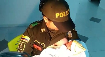 Policewoman Encounters Starving Baby In Forest, Breastfeeds Her To Save Her Life