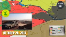 Syria-Iraq War Report – October 27, 2017: Iraqi And Syrian Armies Jointly Avdance Against ISIS