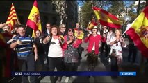 Espagne : les partisans de l'union manifestent à Barcelone