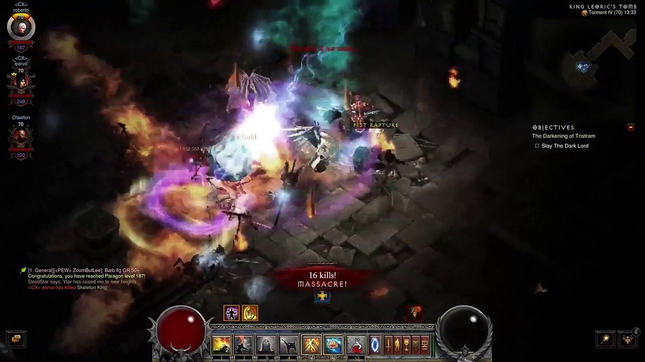 Diablo III Anniversary Event all 16 levels