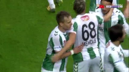 Deni Milošević Goal HD - Konyaspor	1-0	Osmanlispor 29.10.2017