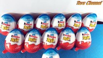 12 kinder joy surprise eggs for boys 2016 Toys Channel