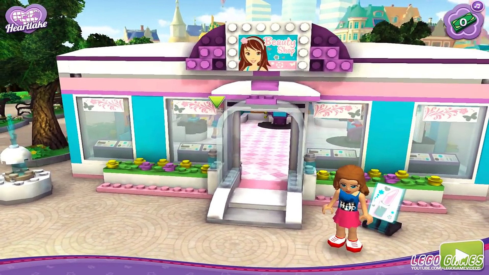 lego friends beauty shop