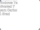 Emartbuy Teclast X80HD 8 Zoll Windows Tablet PC Universal  7  8 Zoll  Schwarz Carbon