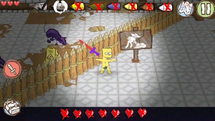 Draw a stickman epic 2 Drawn Below - Find All Pencils and Hearts Part 1