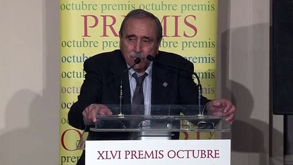Eliseu Climent dedica els Premis Octubre a Jordi Sànchez i Jordi Cuixart