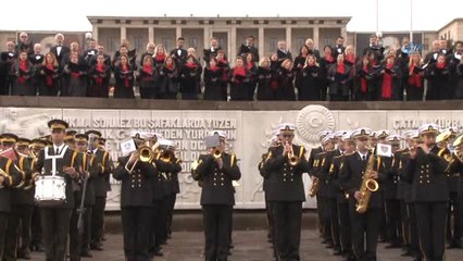 Başkent'te Cumhuriyet Bayramı Coşkusu Yürüyüşle Devam Etti