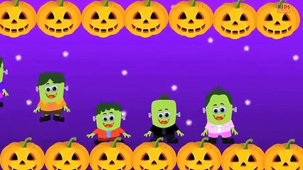 Five little Skeleton | Scary Halloween Rhyme | Baby Song