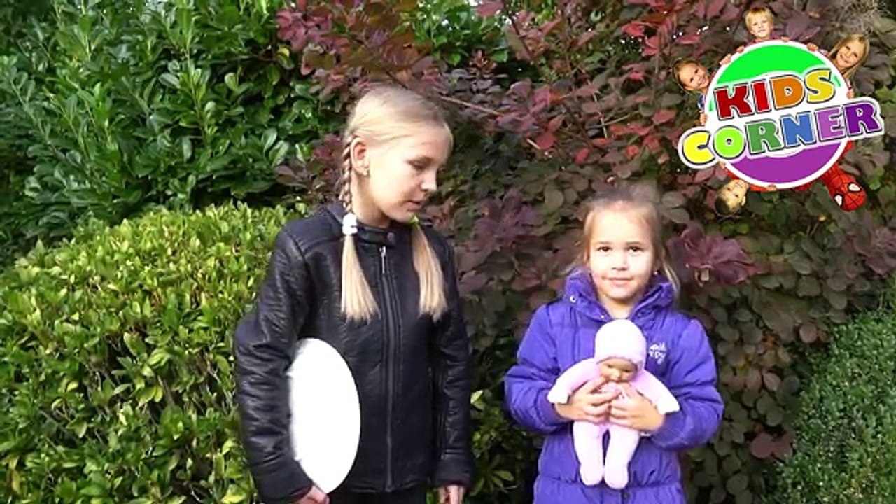 Vacuum Attack, Bad baby Giant balloon, Cake baking and outdoor fun (Kids  Corner) Amelia and Avelina - video Dailymotion