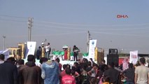 Şanlıurfa Akçakale'deki Suriyeliler, Terör Örgütlerini Protesto Etti