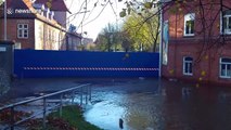 Storm brings severe flooding to parts of Hamburg, Germany