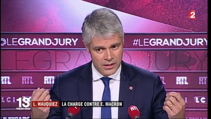 Laurent Wauquiez : une opposition radicale à Emmanuel Macron