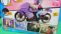 Barbie Spy Squad Cat Burglar Doll & Purple Motorcycle Unboxing Toy Review