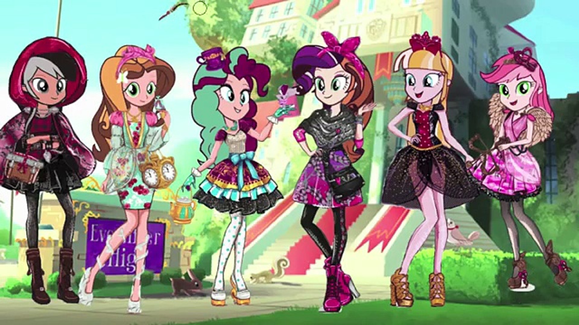 Monster high my store little pony